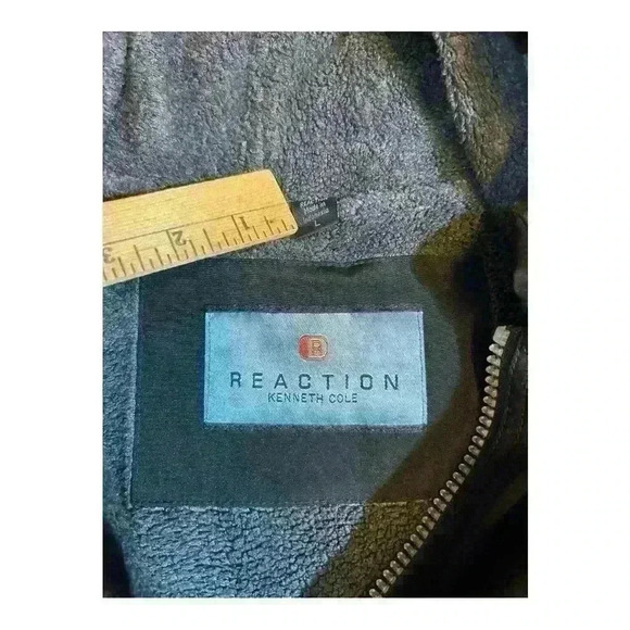 Kenneth Cole Reaction Rain Jacket Coat Lined Size L - Picture 5 of 7